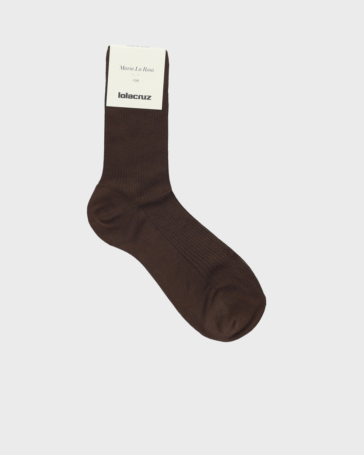 SILK RIBBED SOCKS