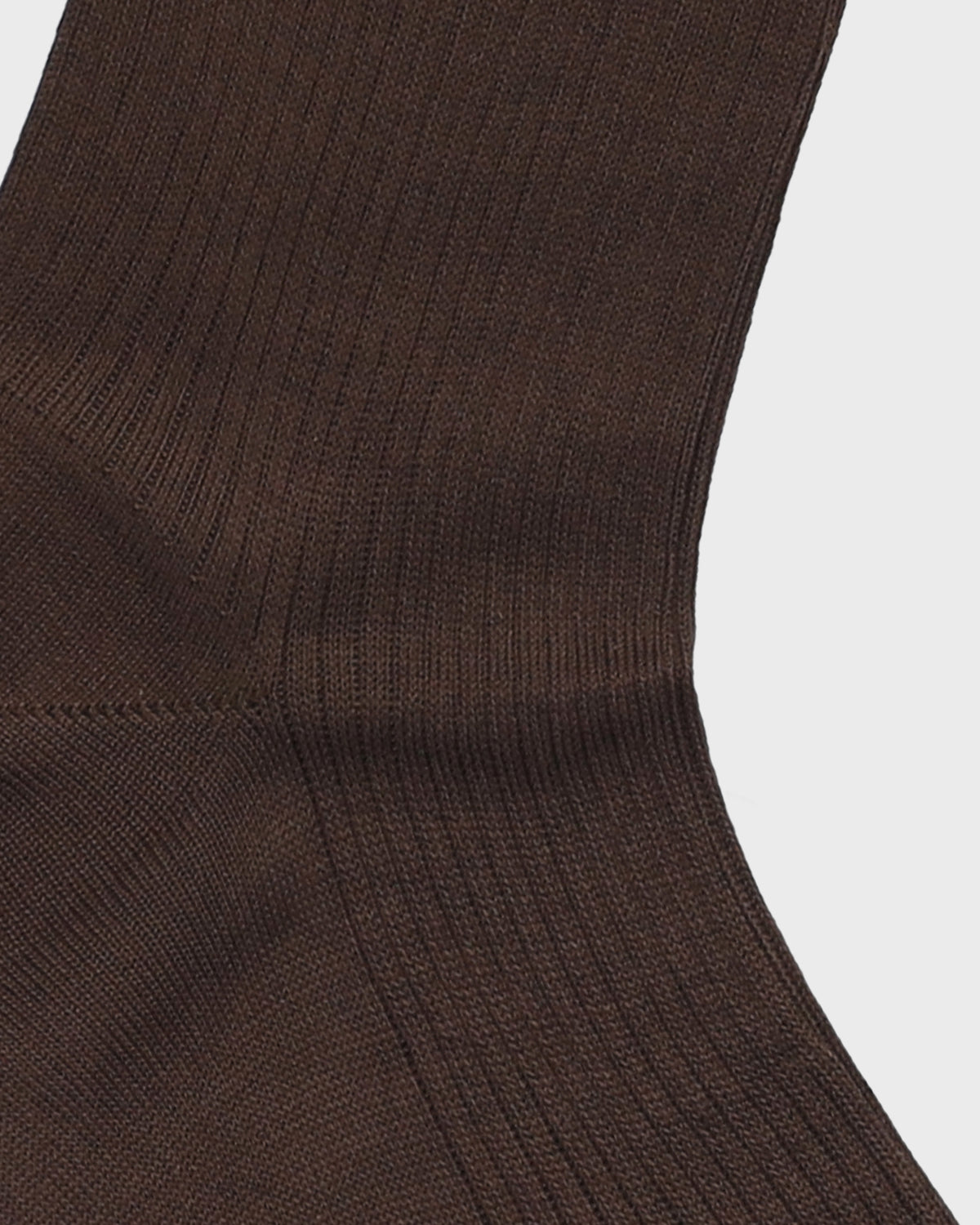SILK RIBBED SOCKS