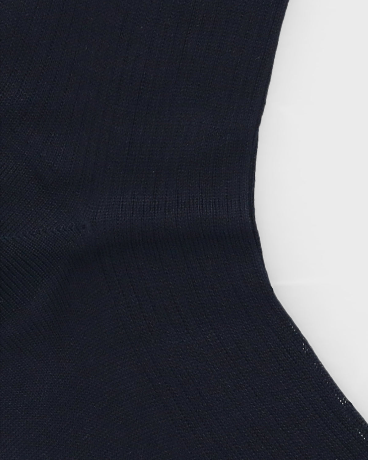 SILK RIBBED SOCKS