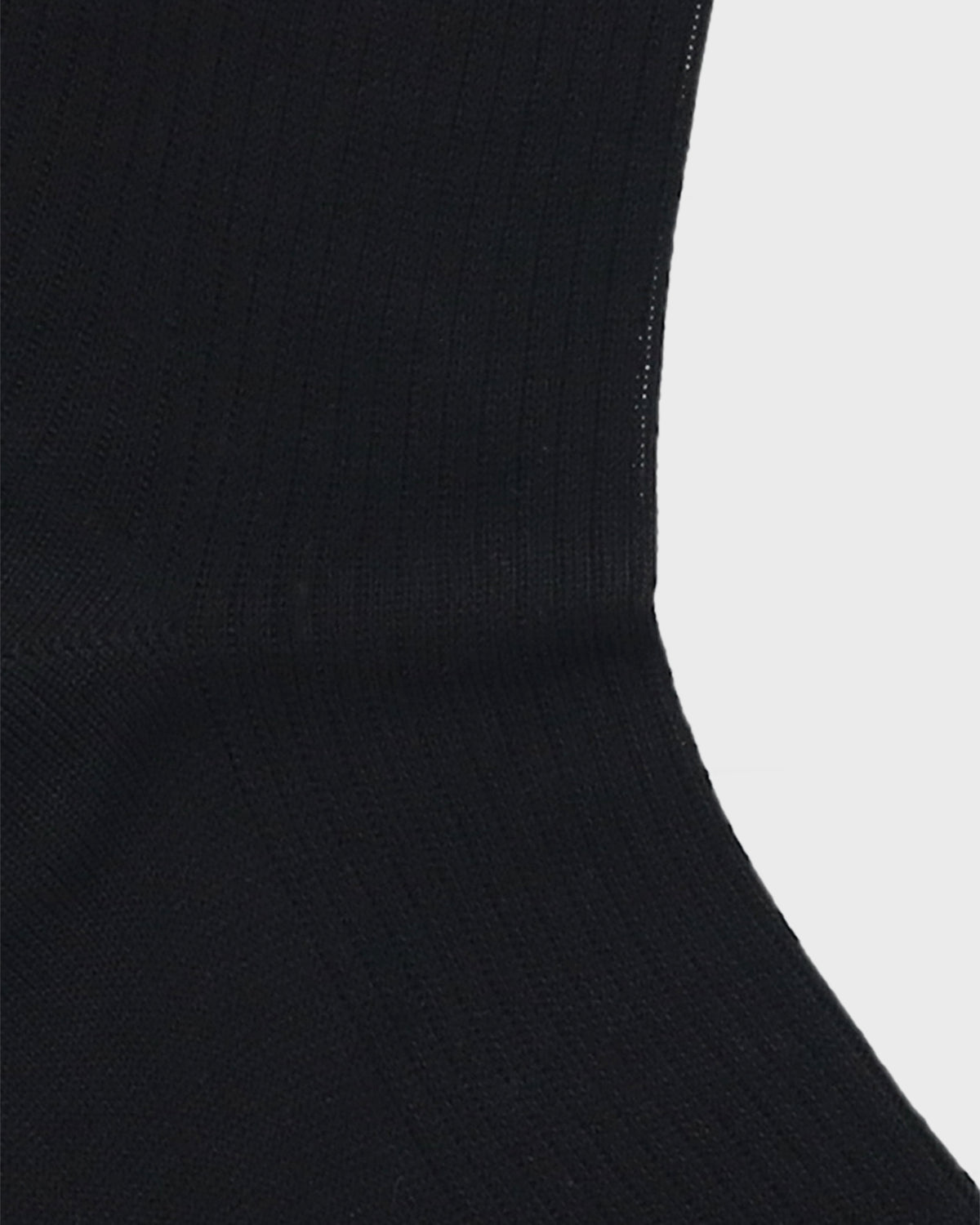 SILK RIBBED SOCKS