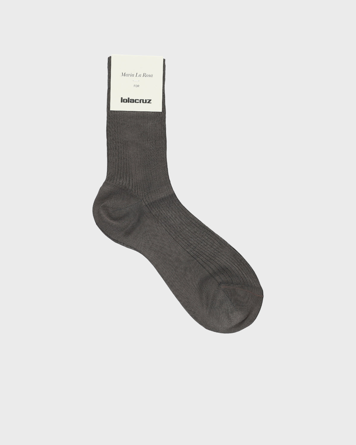 SILK RIBBED SOCKS