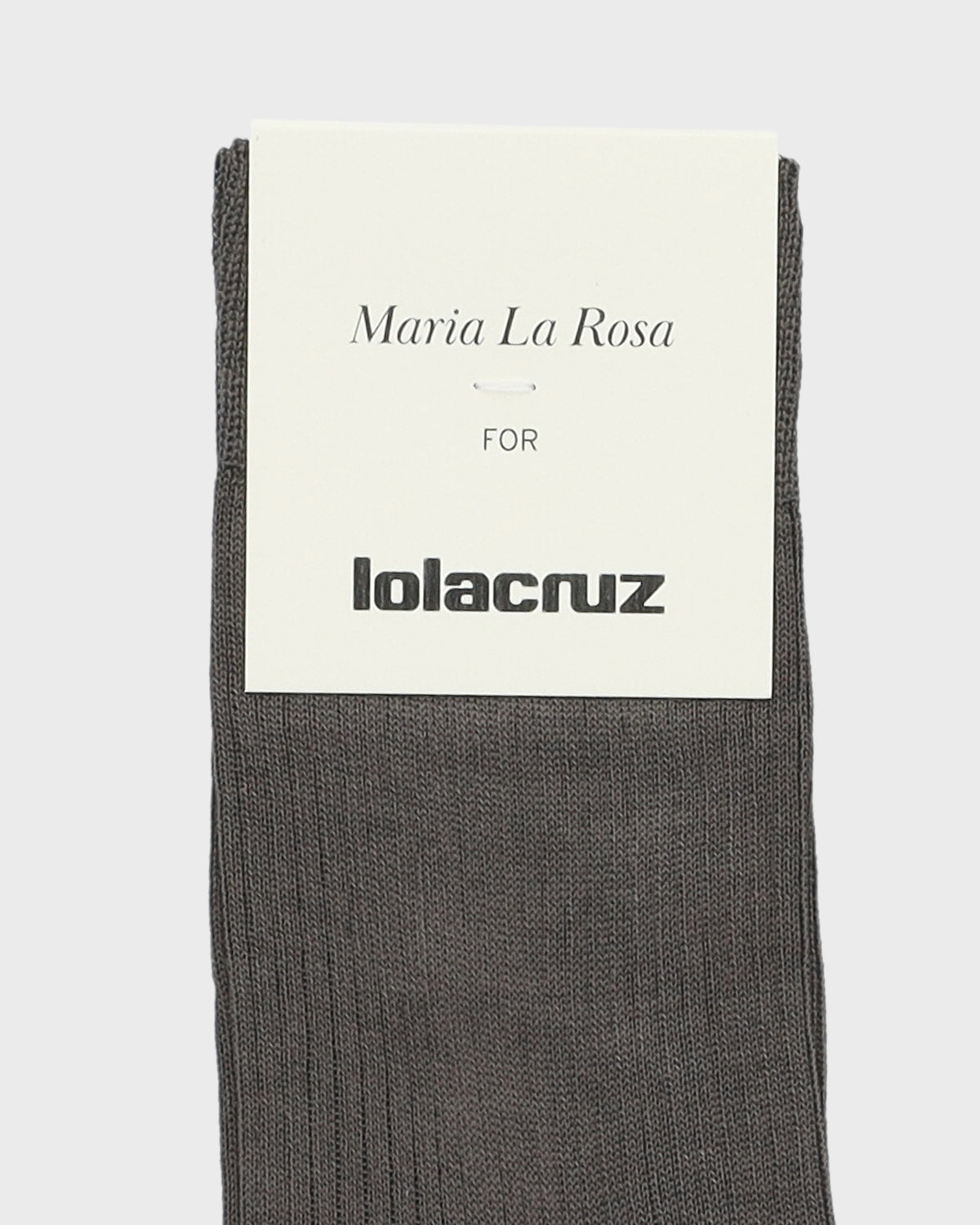 SILK RIBBED SOCKS