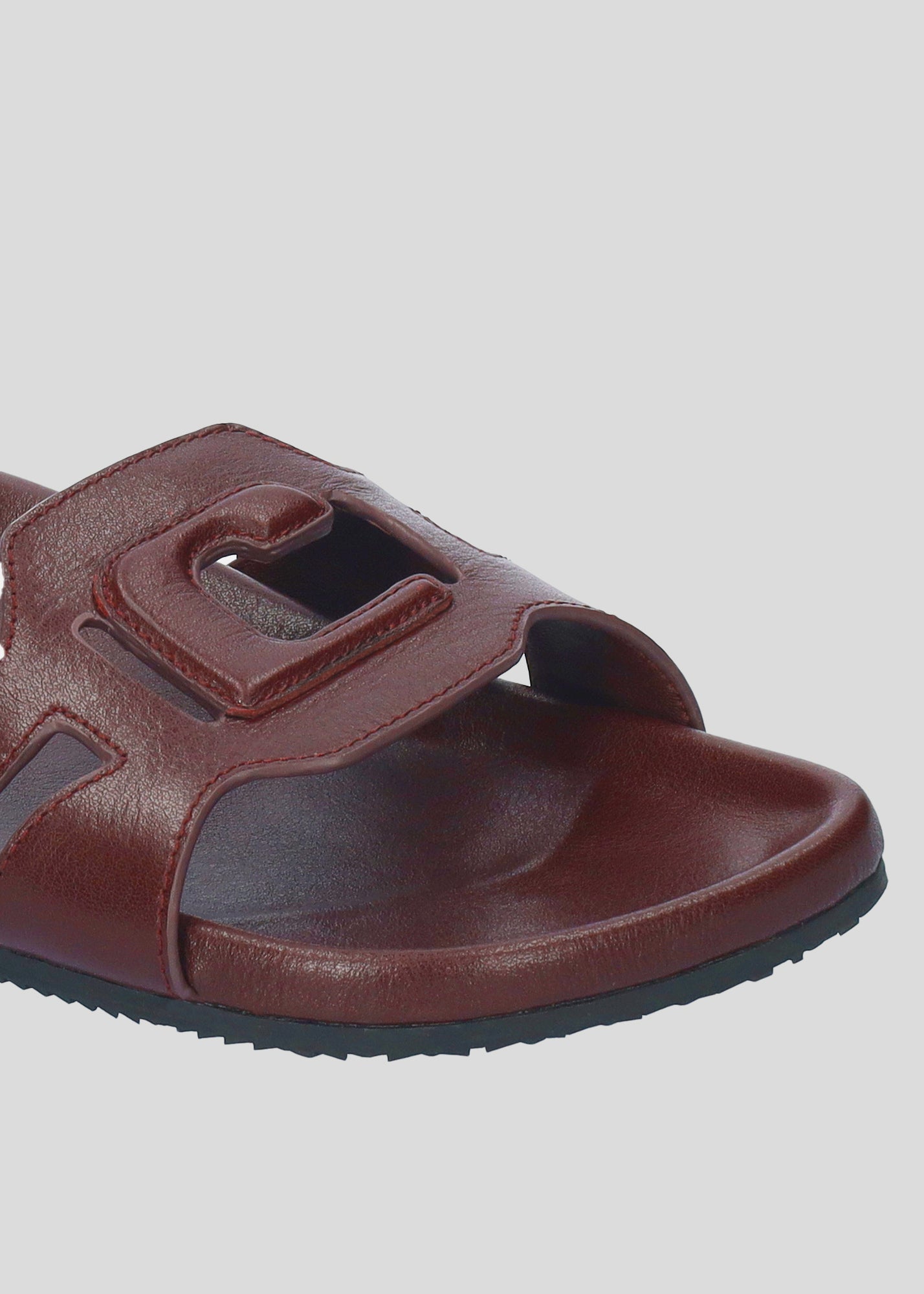 SANDALES PLATES BIO CUIRINE