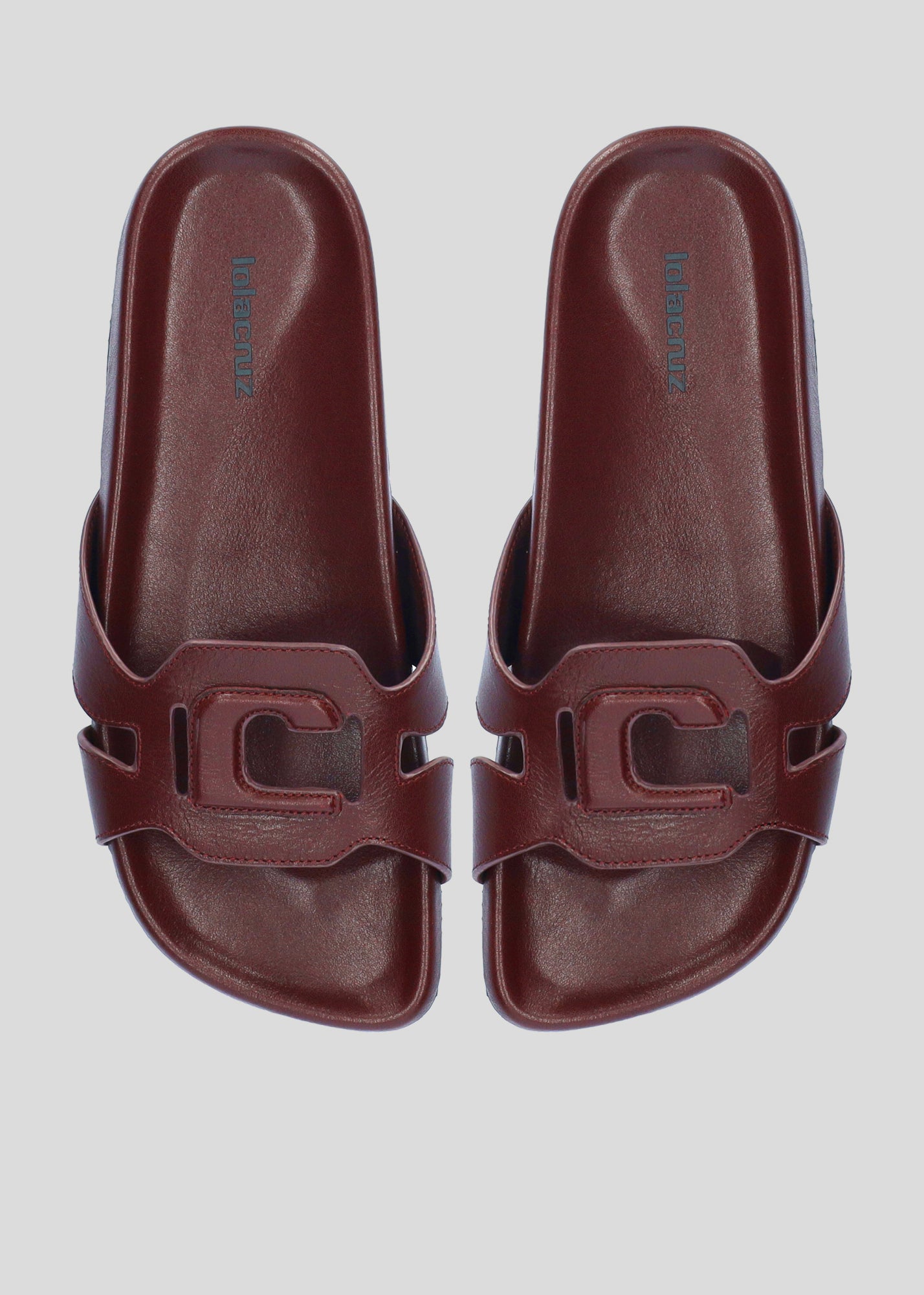 SANDALES PLATES BIO CUIRINE