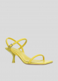 Sandalias Tacon LOLA CRUZ Mod.050Z13BK amarillo