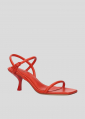 Sandalias Tacon LOLA CRUZ Mod.050Z13BK rojo