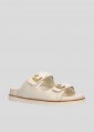 Sandalias Planas LOLA CRUZ Mod.315Z13BK off white