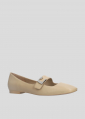 Bailarinas LOLA CRUZ Mod.083Z13BK beige