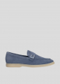 Loafers LOLA CRUZ Mod.096Z30BK azul denim