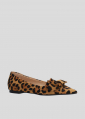 Bailarinas LOLA CRUZ Mod.195Z90BK leopardo