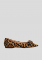 Bailarinas LOLA CRUZ Mod.195Z90BK leopardo