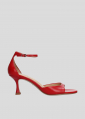 Sandalias Tacon LOLA CRUZ Mod.229Z13BK rojo