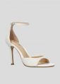 Sandalias Tacon LOLA CRUZ Mod.230Z03BK blanco