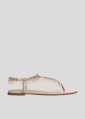 Sandalias Planas LOLA CRUZ Mod.018Z00BK nude