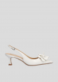 Zapatos Tacon LOLA CRUZ Mod.031Z13BK blanco