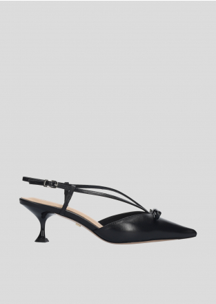 LOLA CRUZ Heleed shoes Mod. 104Z13BK black