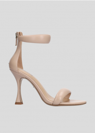 LOLA CRUZ Heeled sandals Mod. 152Z13BK nude