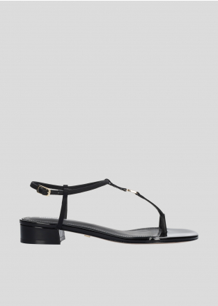 LOLA CRUZ Heeled sandals Mod. 164Z88BK black