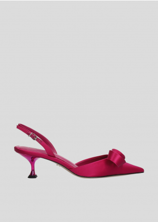 Sandalias Tacon LOLA CRUZ Mod.182Z75BK fucsia