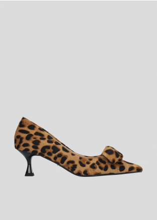 LOLA CRUZ Pumps Mod. 193Z90BK leopard