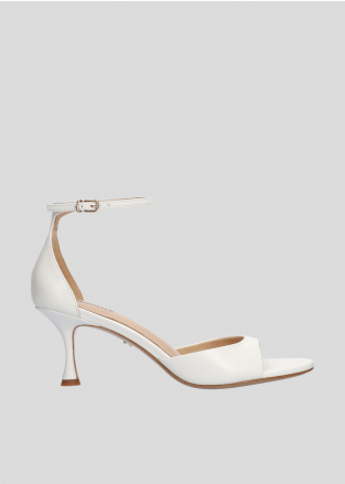 Sandalias Tacon LOLA CRUZ Mod.229Z13BK blanco