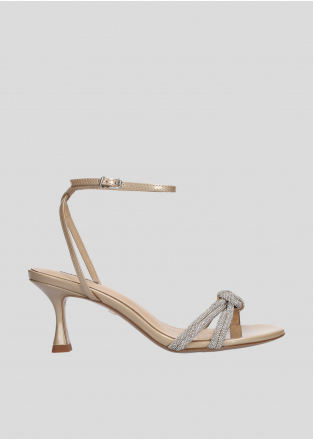 LOLA CRUZ Heeled sandals Mod. 265Z17BK nude