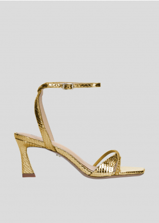 Sandalias Tacon LOLA CRUZ Mod.219Z51BK oro