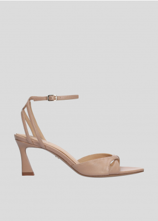 Sandalias Tacon LOLA CRUZ Mod.266Z13BK nude