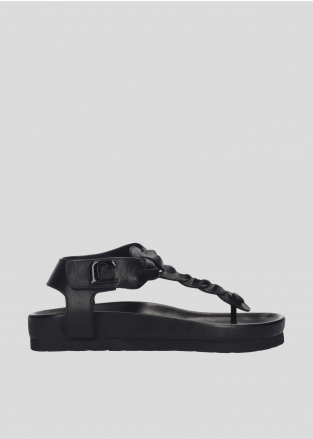 Sandalias Planas LOLA CRUZ Mod.316Z13BK negro