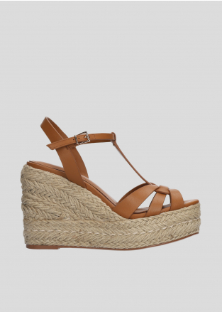 Sandalias de Plataforma LOLA CRUZ Mod.308P10BK cuero