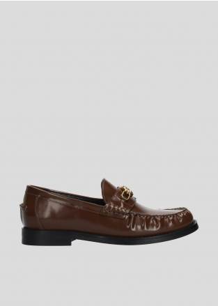 LOLA CRUZ Loafers Mod. 102Z16BK dark brown