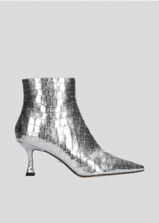 LOLA CRUZ Booties Mod. 127T57BK silver