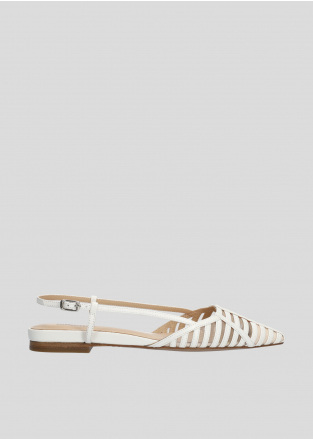 LOLA CRUZ Ballerinas Mod. 064Z13BK white