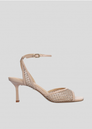 LOLA CRUZ Heeled sandals Mod. 190Z13BK nude