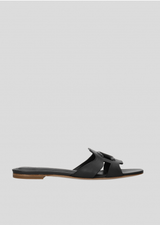 LOLA CRUZ Flat Sandals Mod. 283Z10BK black