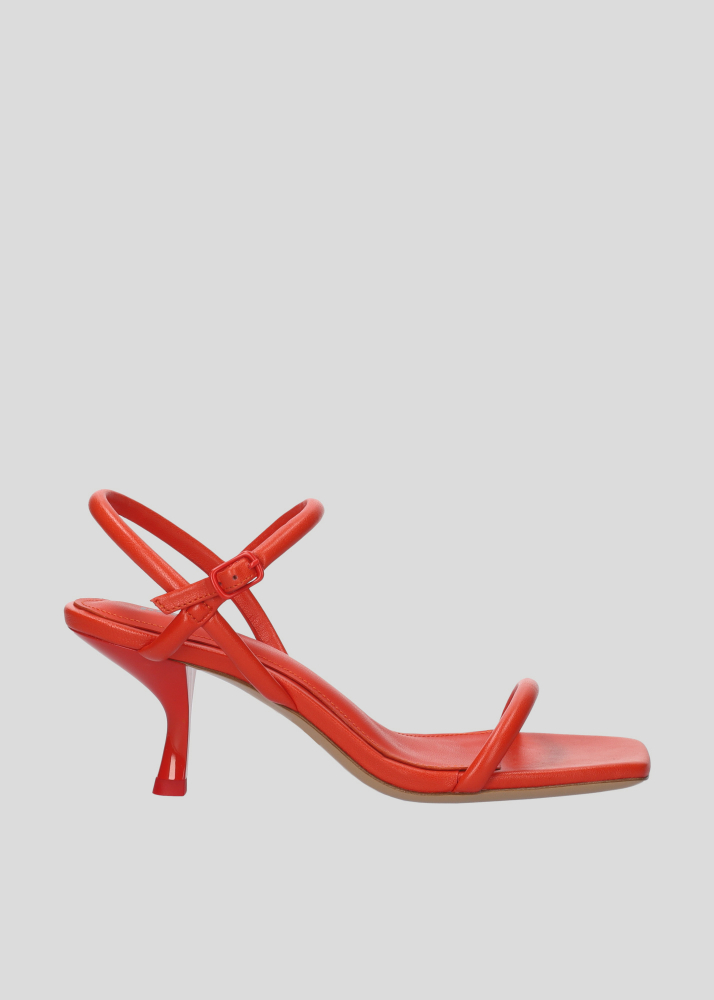 Sandalias Tacon LOLA CRUZ Mod.050Z13BK rojo