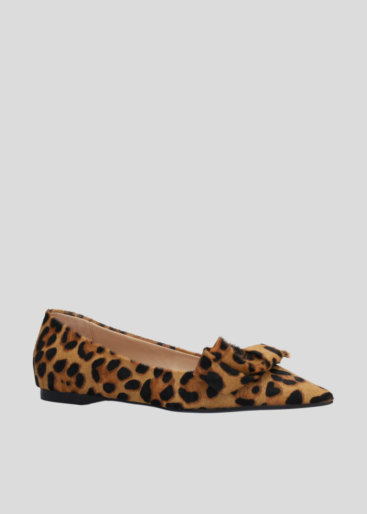 Bailarinas LOLA CRUZ Mod.195Z90BK leopardo