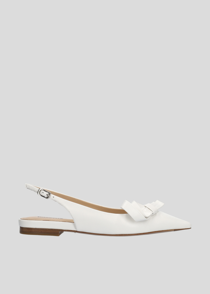 Zapatos planos LOLA CRUZ Mod.193Z13BK blanco