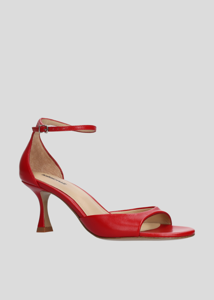 Sandalias Tacon LOLA CRUZ Mod.229Z13BK rojo