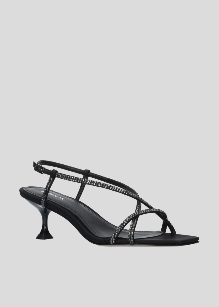 Sandalias Tacon LOLA CRUZ Mod.011Z75BK negro